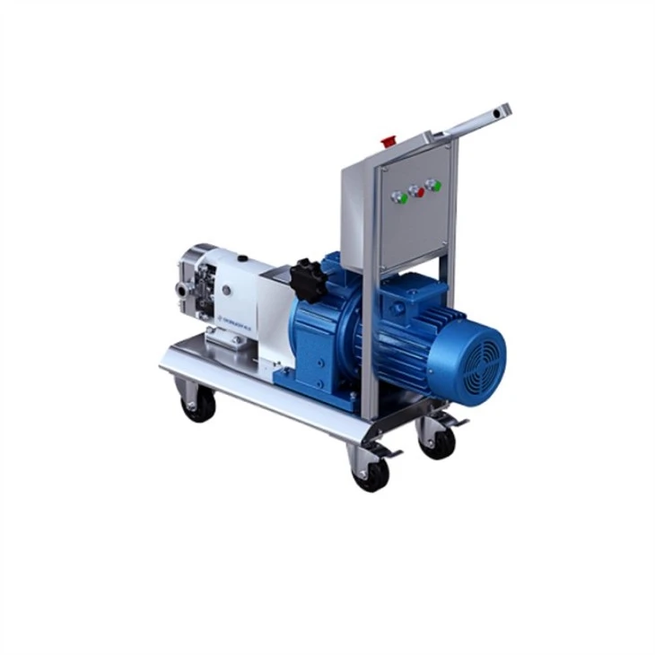 Double Mechanical Seal Lobe Pump